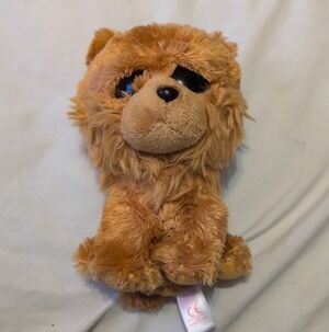 Ty Beanie Boo Barley The Chow Chow Dog Plush Stuffed Animal Retired NO TAGS